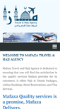 Mobile Screenshot of mafazatours.com
